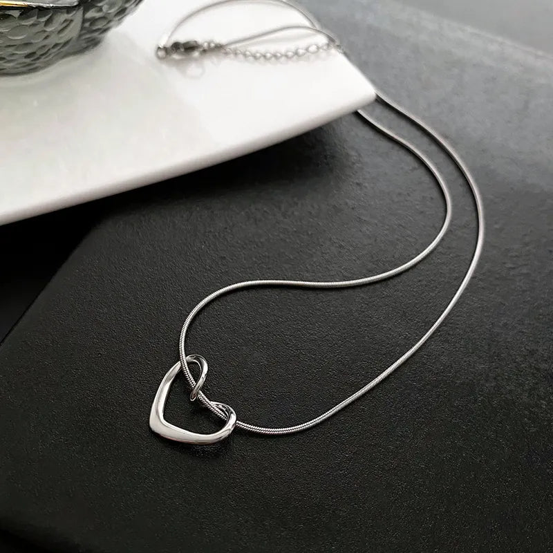 Zevie - Fashion Heart Necklace