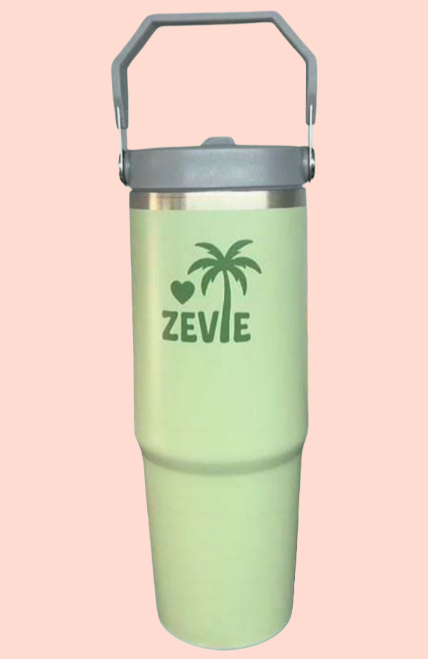 Zevie 20 oz Adventure Tumbler – Seaweed/Mint Green